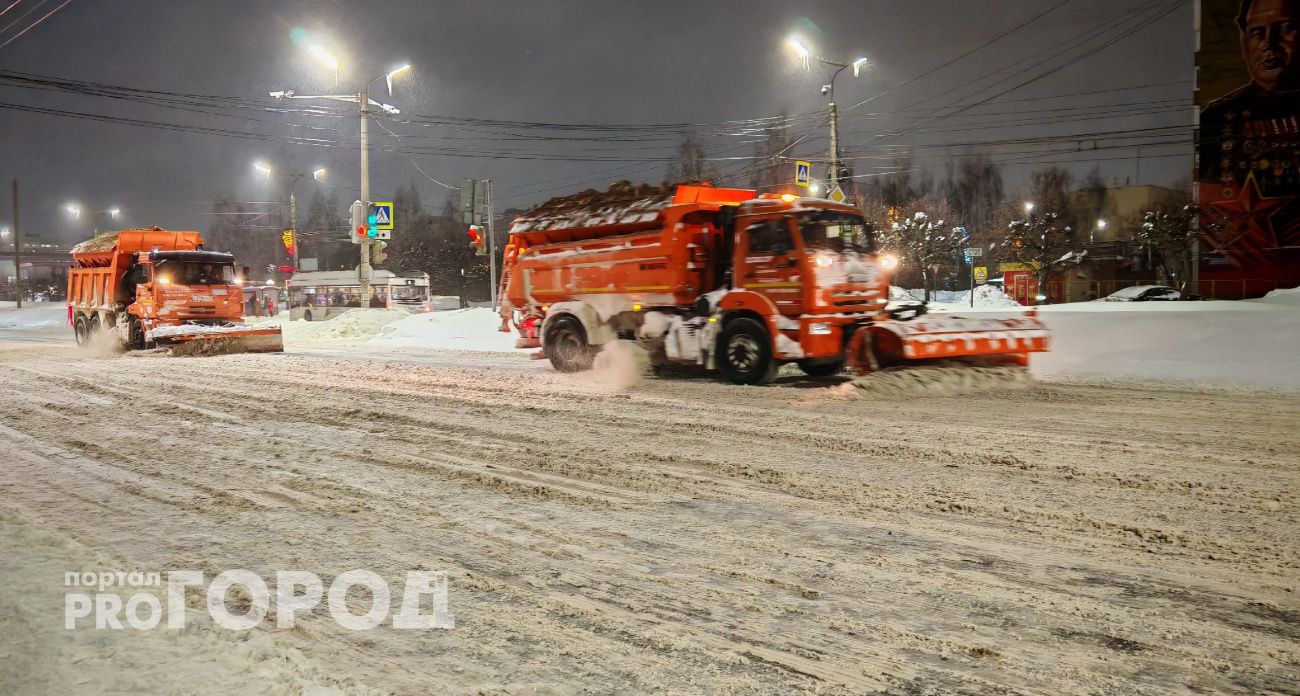 Больше не осталось места: чебоксарский снег вывозят в Новочебоксарск