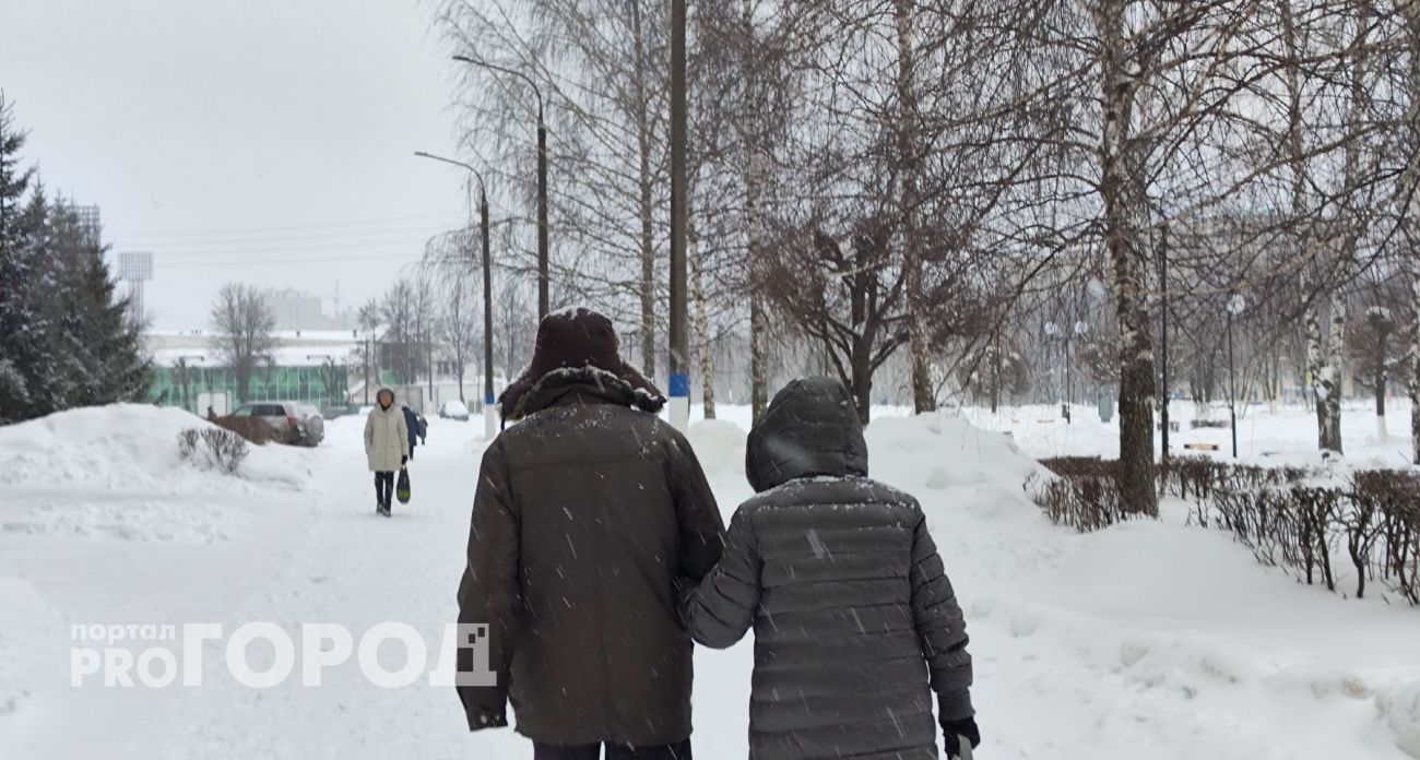 В выходной день жителей Чувашии ждет снежная погода с морозом