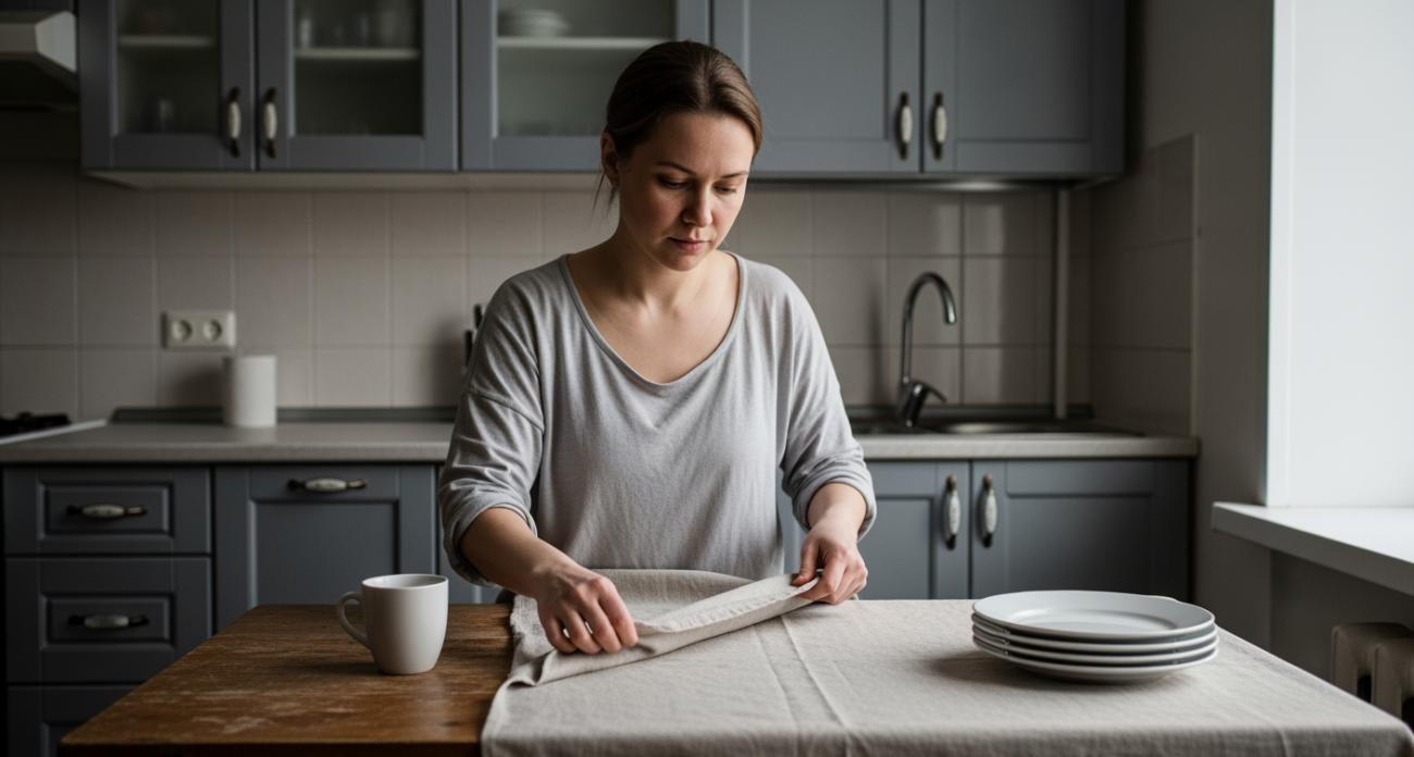 Хлопок против льна в битве за вашу кухню – вечный вопрос со скатертями решаем раз и навсегда