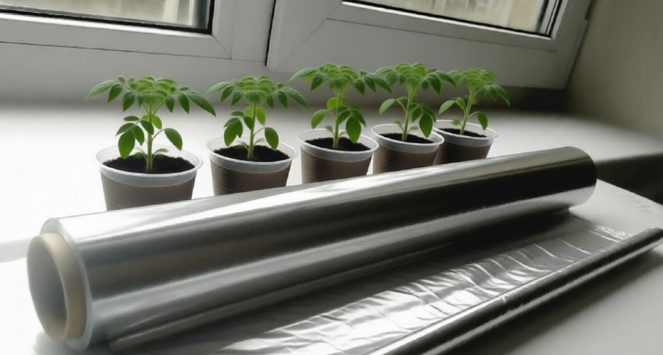 Рассада растет, как на дрожжах: копеечный трюк с фольгой – и стебли толстые, и корни крепкие