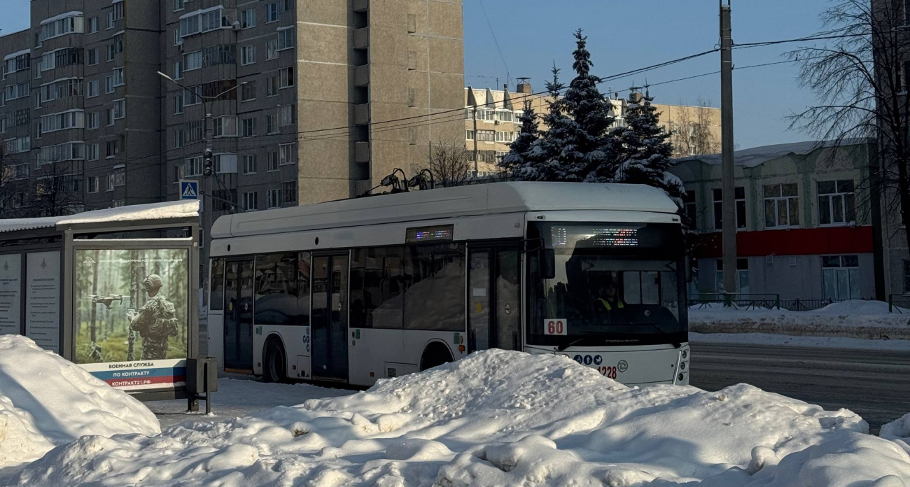 Зима как индикатор: как работает транспорт в Новочебоксарске
