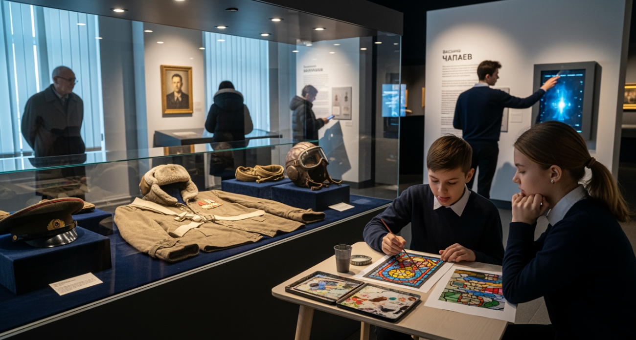 «Комдив без анекдотов»: музей Чапаева получит новый экспонат в 139-й день рождения героя четырех Георгиевских крестов