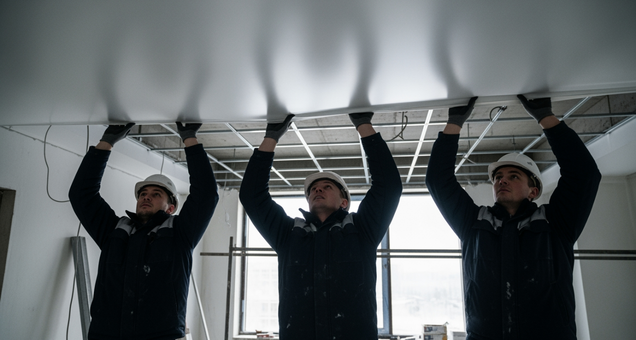 Дизайнеры массово отказываются от натяжных потолков в пользу четырех стильных решений для современного интерьера