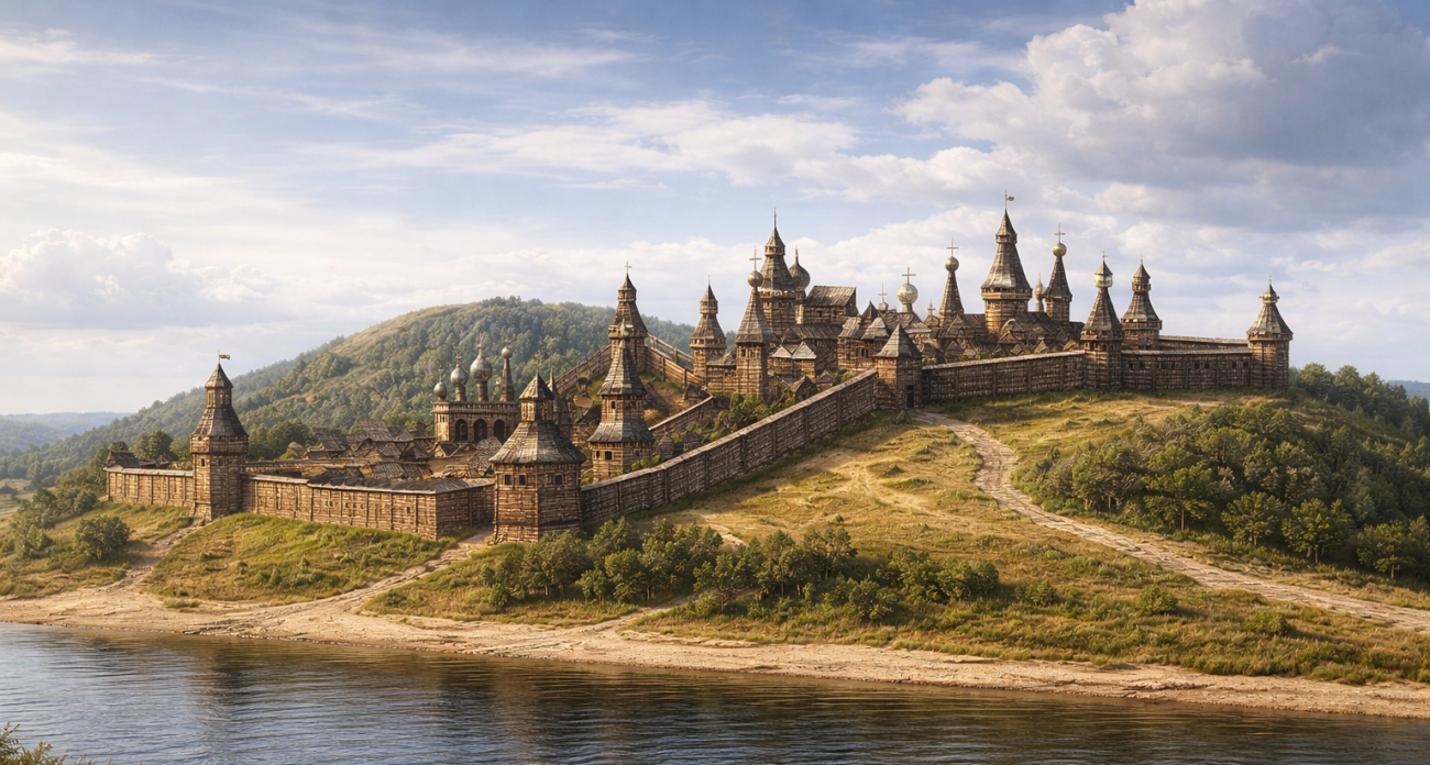 Утраченная крепость Чебоксары: где стоял и каким был кремль в столице Чувашии