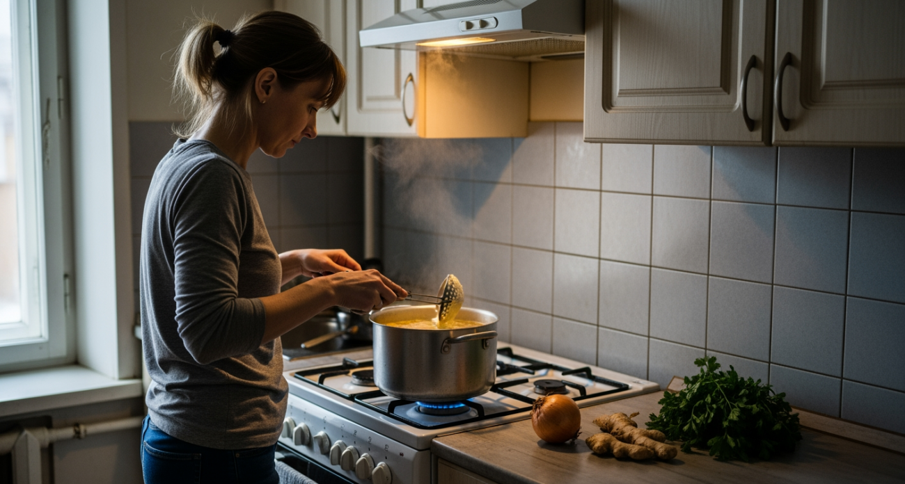 Секретный ингредиент бабушек для идеального куриного бульона, который заставит домашних просить добавки