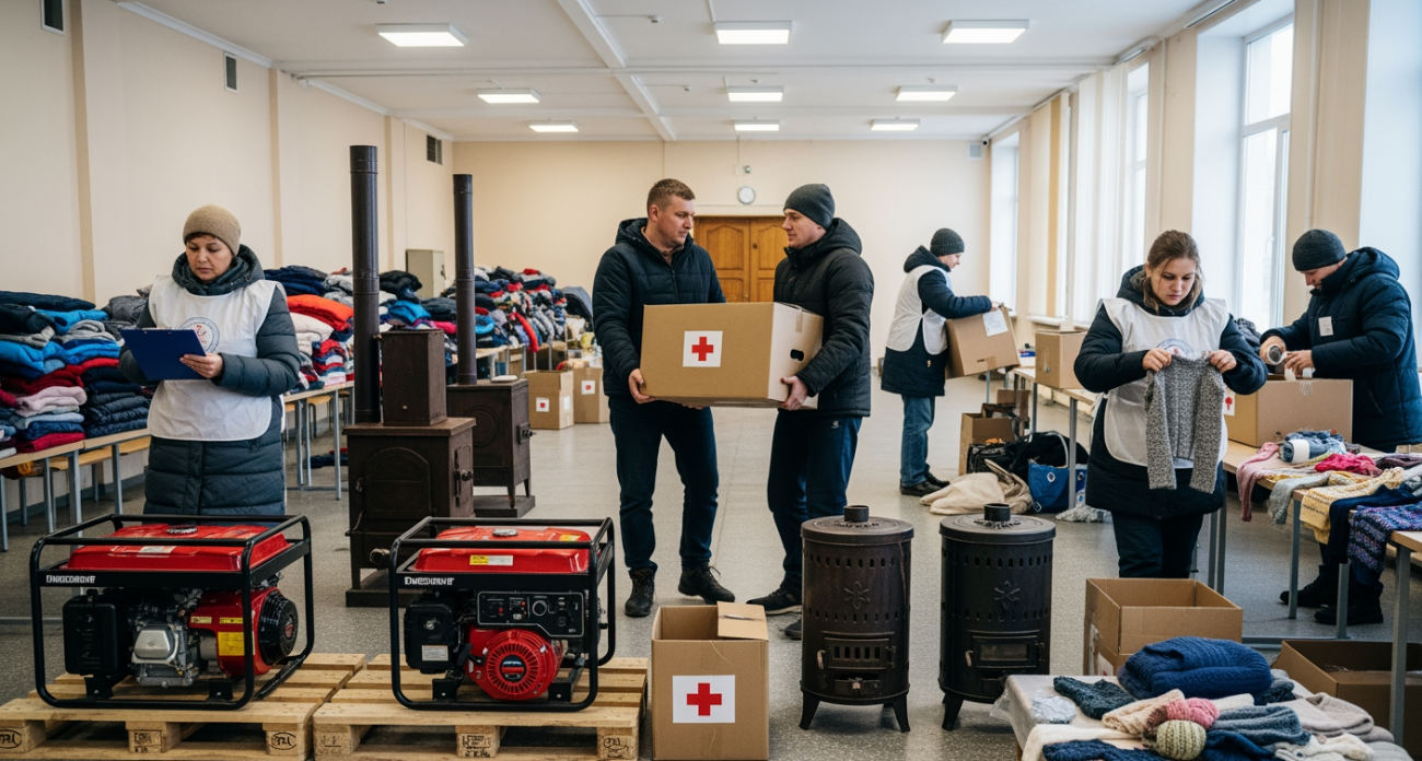 3 тонны жизненно важного груза: печки-буржуйки и генераторы из Чувашии спасут бойцов в госпиталях ЛНР и ДНР от февральских холодов