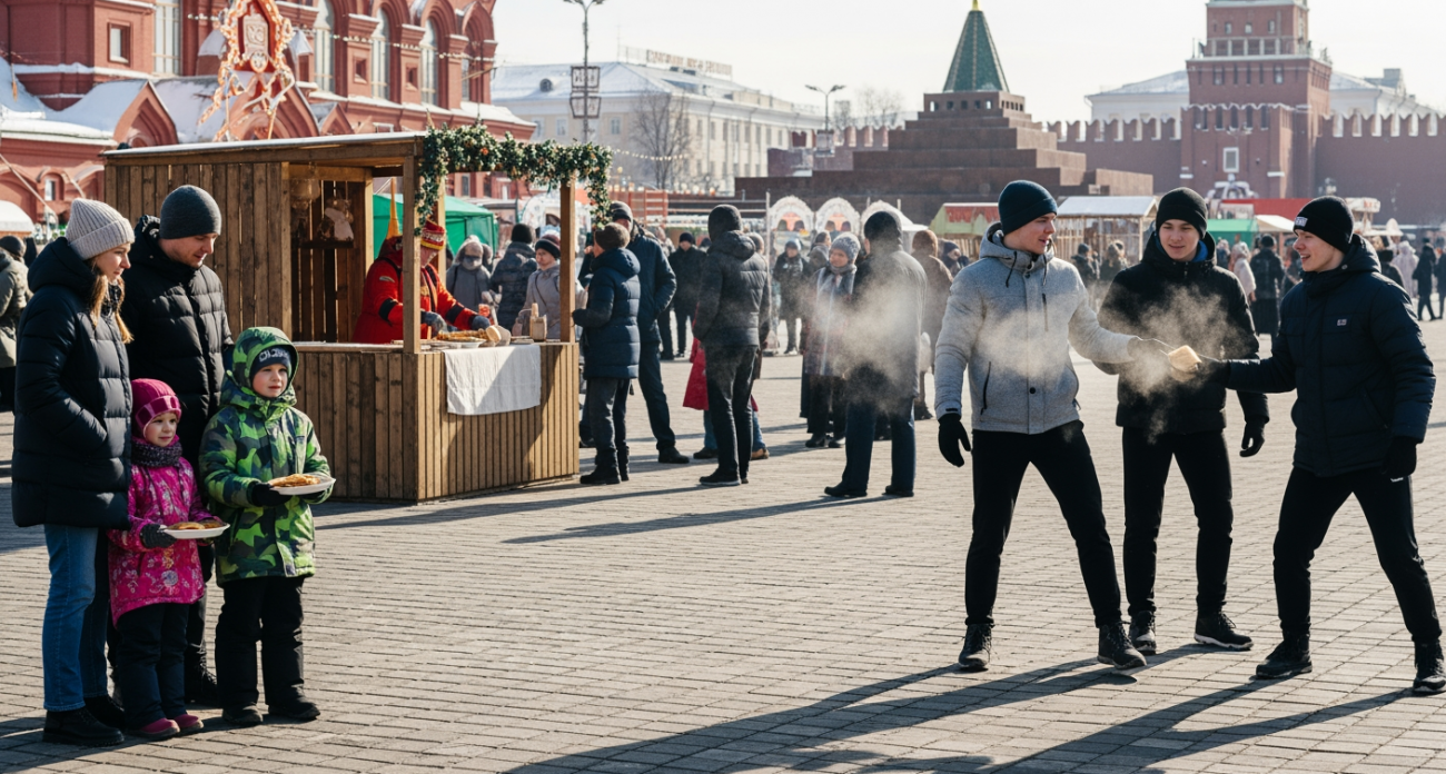 Стенка на стенку и блины: 22 февраля на Красной площади Чебоксар развернется грандиозное масленичное празднество