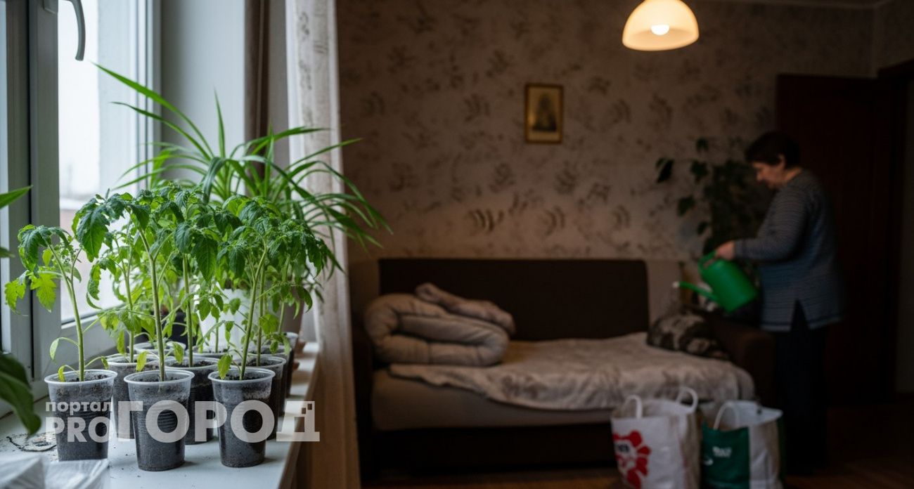 Сую 2 семечка в стакан – и всё: получаю крепкую рассаду томатов без пикировки и подкормок, только вода и свет