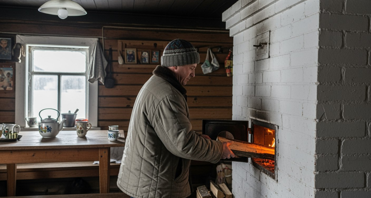 Хватило одной пластиковой бутылки – и сажа вылетает в дымоход со скоростью света: чищу печь без соли и мороки