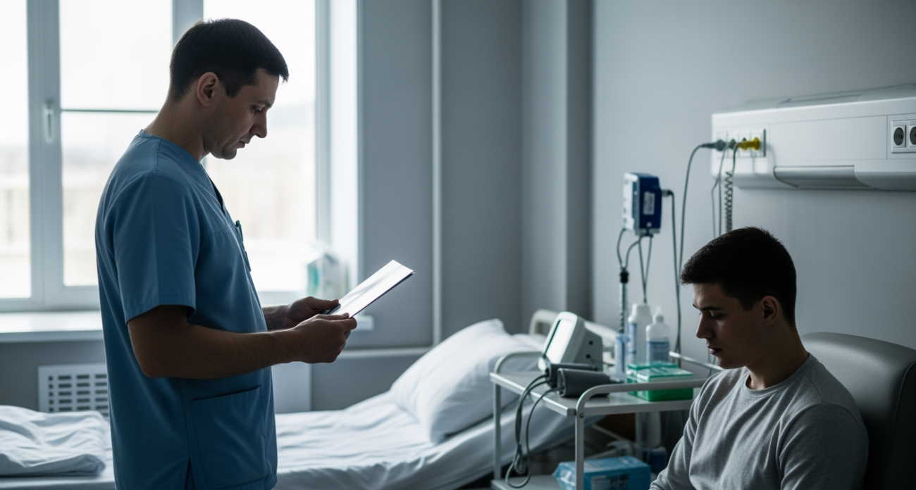 Лось на дороге: 22-летнему водителю восстановили лицо после ночного ДТП