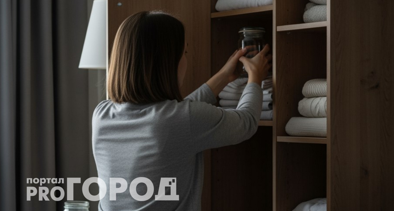 Бабушка всегда ставила банки в шкаф с одеждой: теперь делаю так же