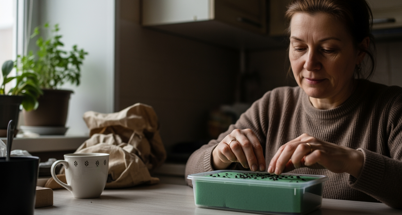 Простой трюк с рассадой, который заставляет даже ленивые семена просыпаться через два дня вопреки всем законам природы