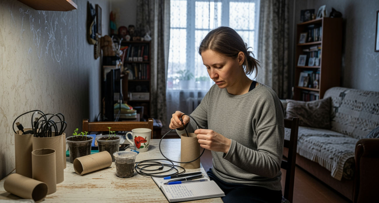Домашние лайфхаки из обычных втулок от туалетной бумаги сэкономят ваши деньги на дорогих органайзерах