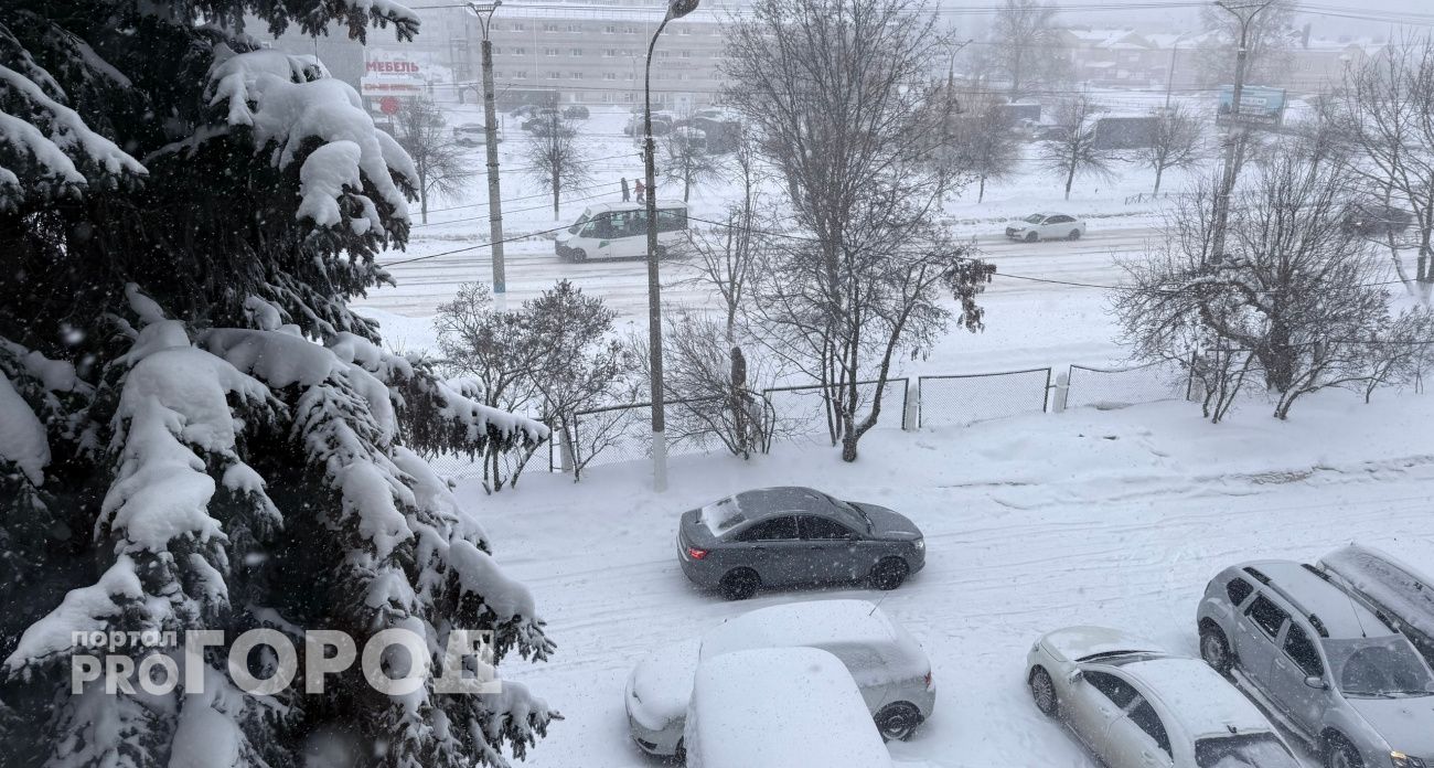 Завтрашний день принесет в Чувашию снегопад и потепление до -3