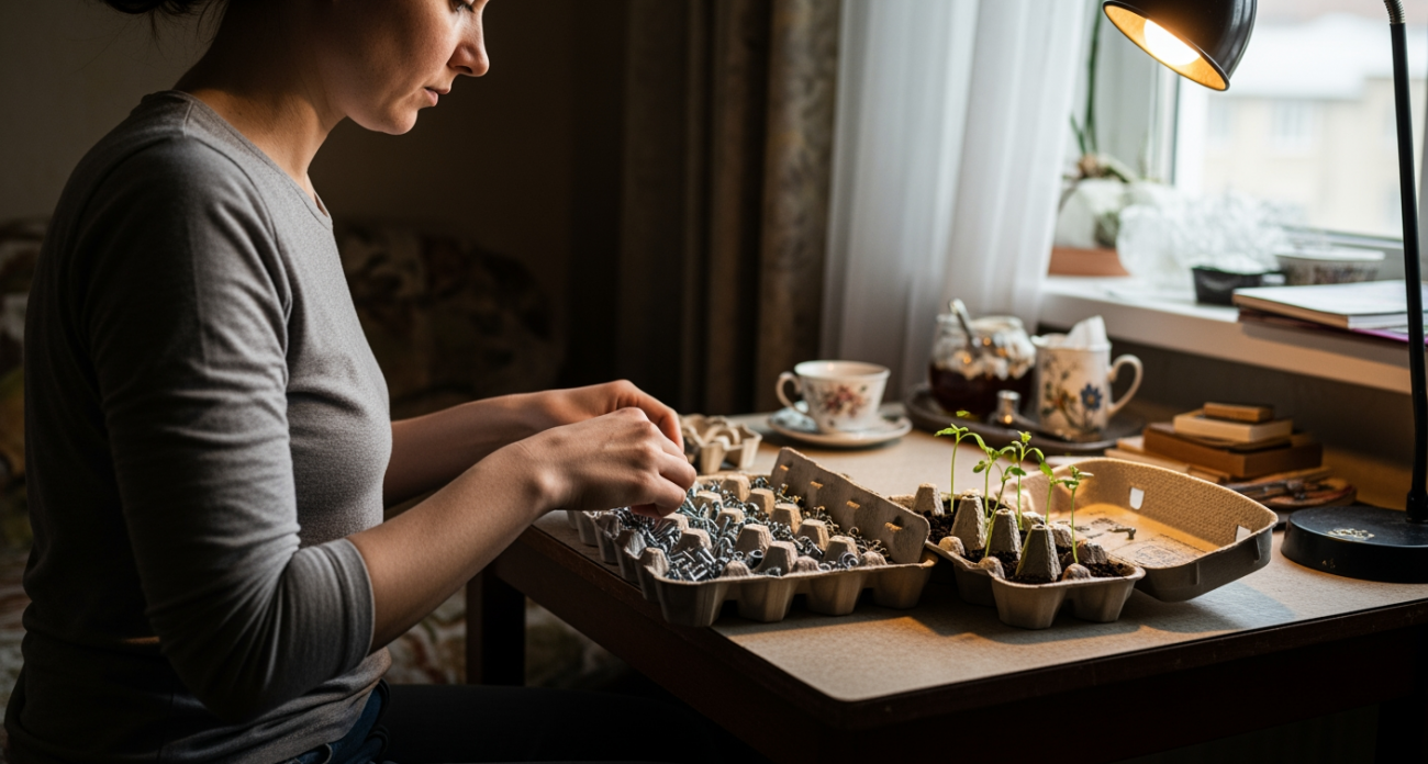 Яичные лотки превращаю в полезные вещи для дома и сада – экономлю на покупках
