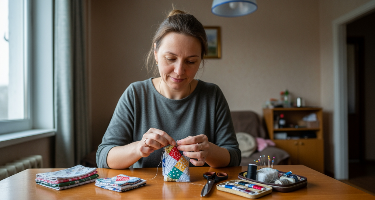 Старые лоскутки ткани превращаются в полезные вещи для дома — 7 идей для рукодельниц