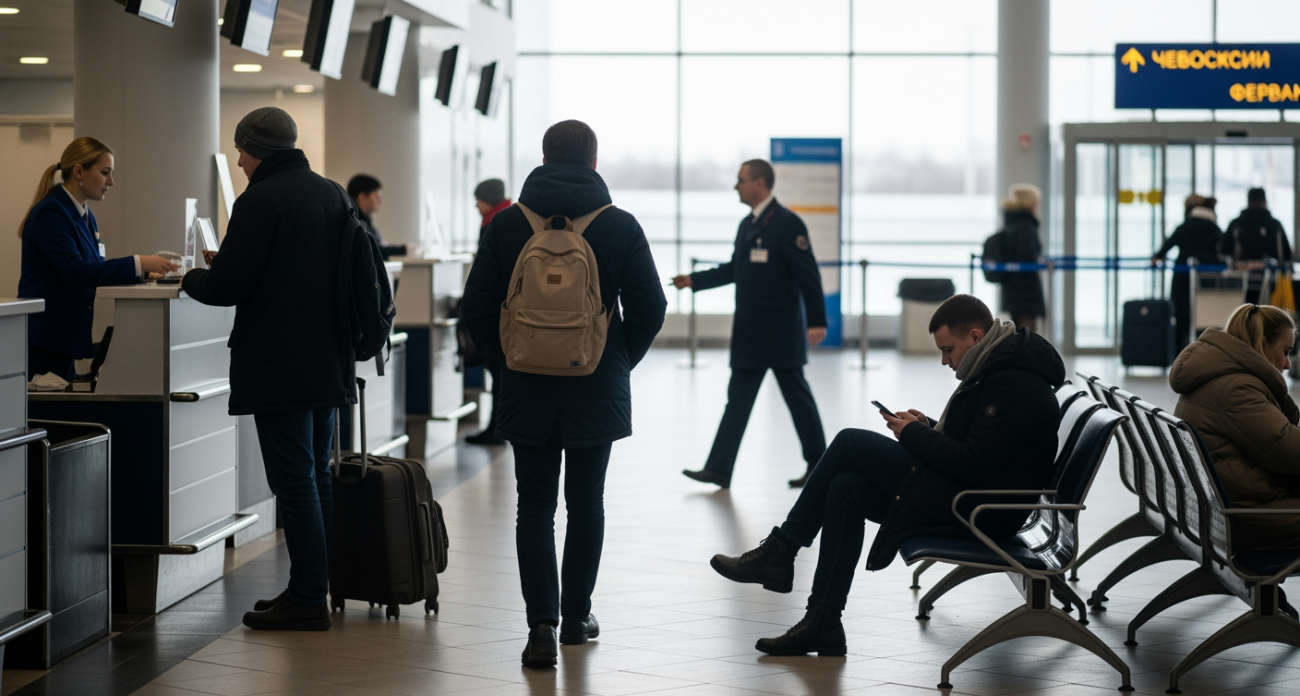 Аэропорт Чебоксар вернулся к работе после загадочных ограничений