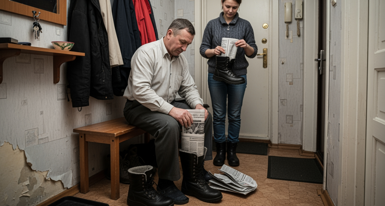 Сибирские старожилы кладут в валенки старые газеты и забывают про мерзлые ноги даже в -40