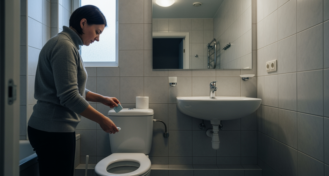 Одна таблетка в сливной бачок и забудете про чистку туалета на полгода при копеечных затратах