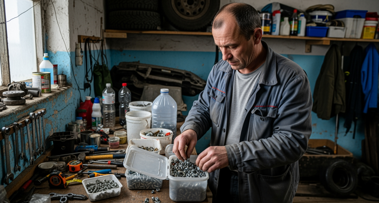 Пластиковые канистры отправляются в мусор, а умные хозяева делают из них вещь которой завидуют соседи