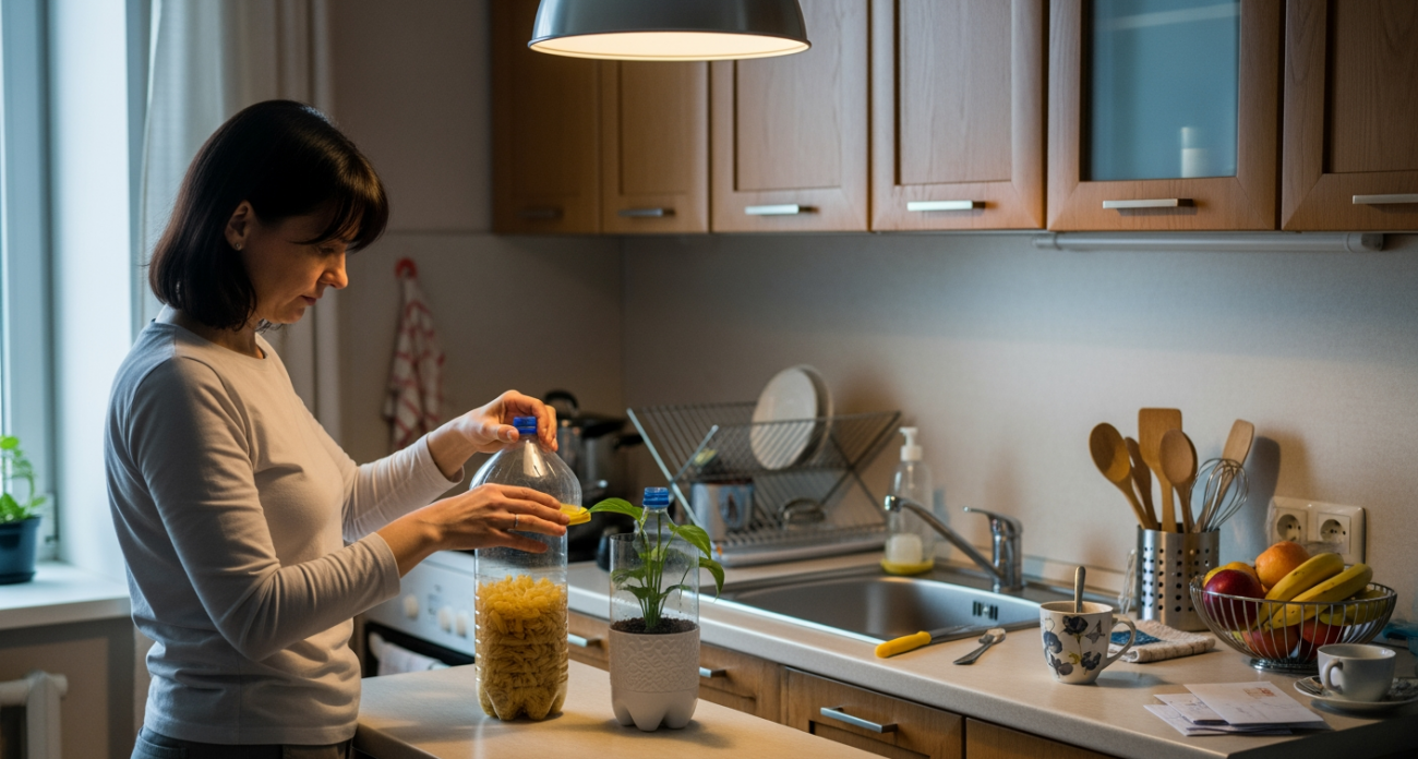 Обычные пластиковые бутылки превратят ваш дом в образец порядка благодаря этим хитростям