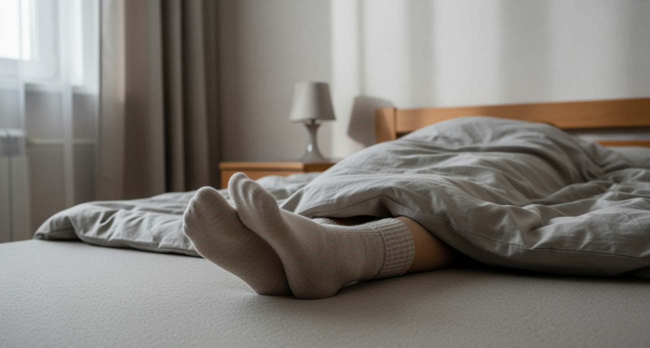 Врачи молчат об этом секрете: как обычные носки перед сном добавляют годы жизни и улучшают качество сна