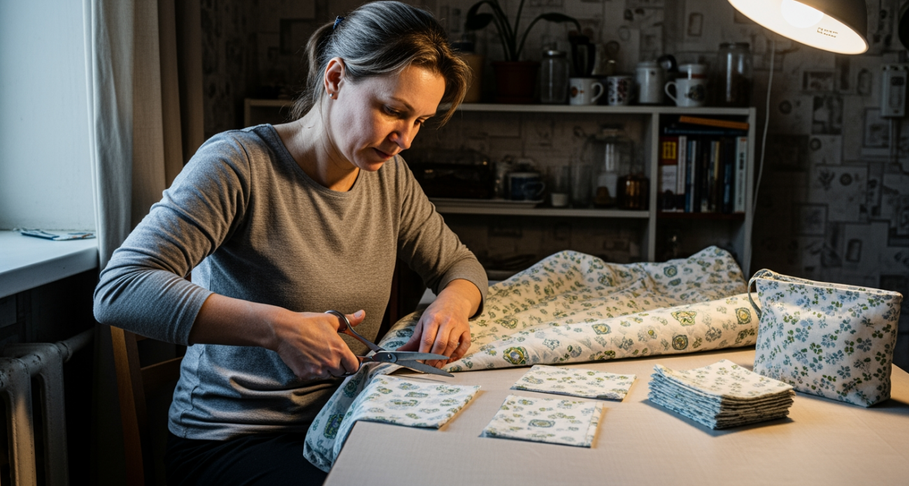 Изношенные простыни и пододеяльники получают вторую жизнь благодаря этим хитростям бережливых женщин