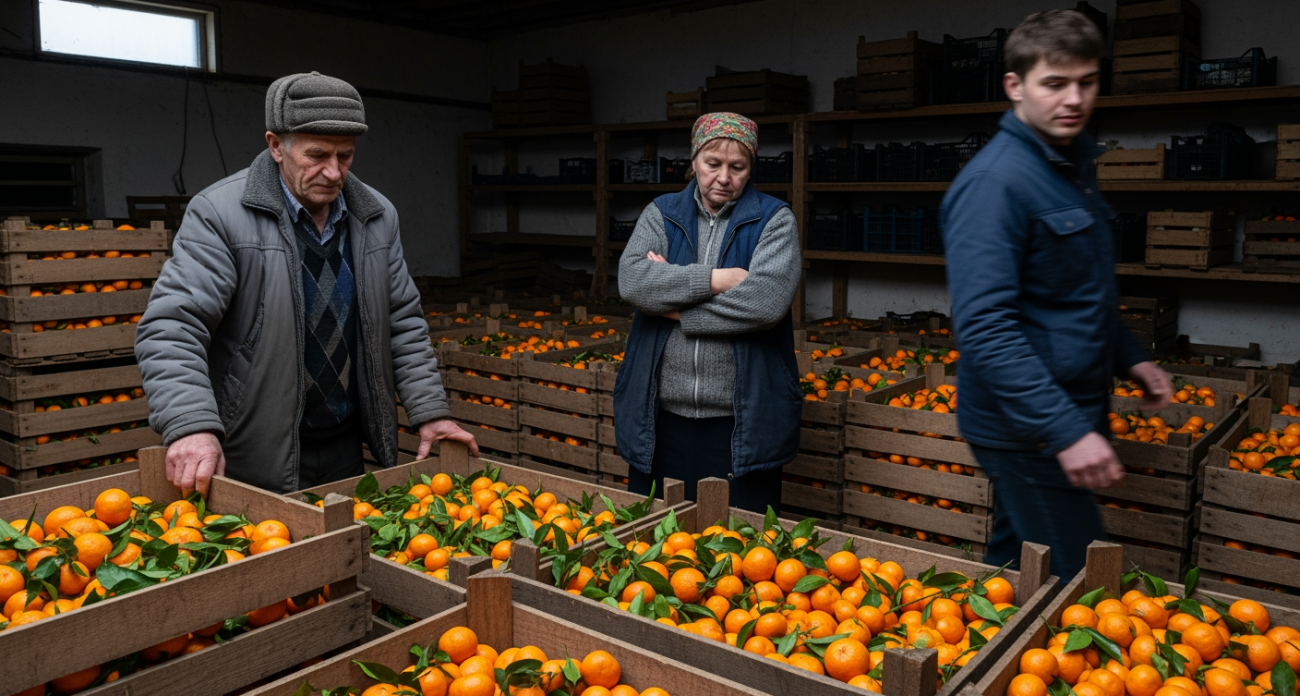Абхазский фермер рассказал, что для него дороже денег от продажи мандаринов России