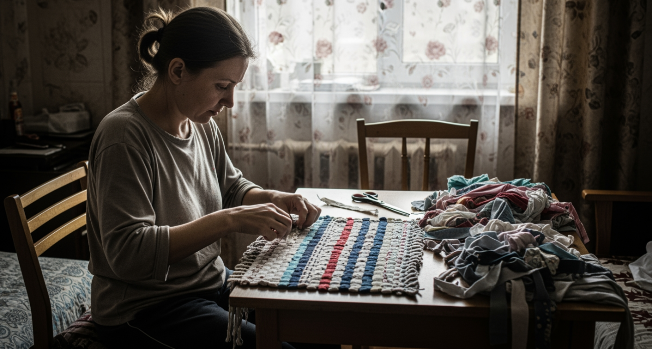 Из старых простыней делаю нужные вещи для дома быстрее чем за четверть часа