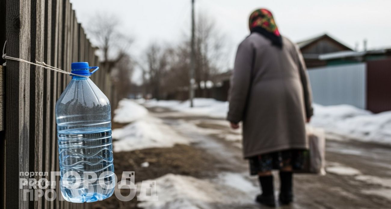 Подвесила пластиковую бутылку с водой к забору: это помогло решить одну деликатную проблему