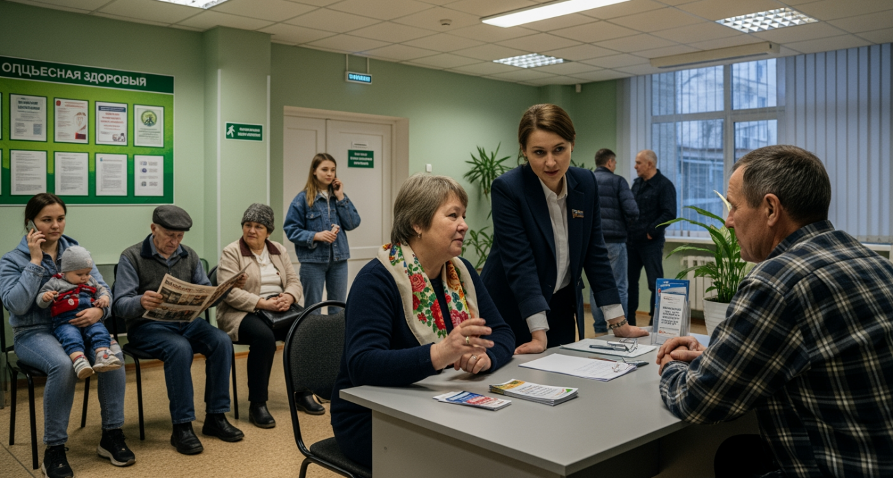Более 100 жителей пришли к министру здравоохранения в вечерний приём