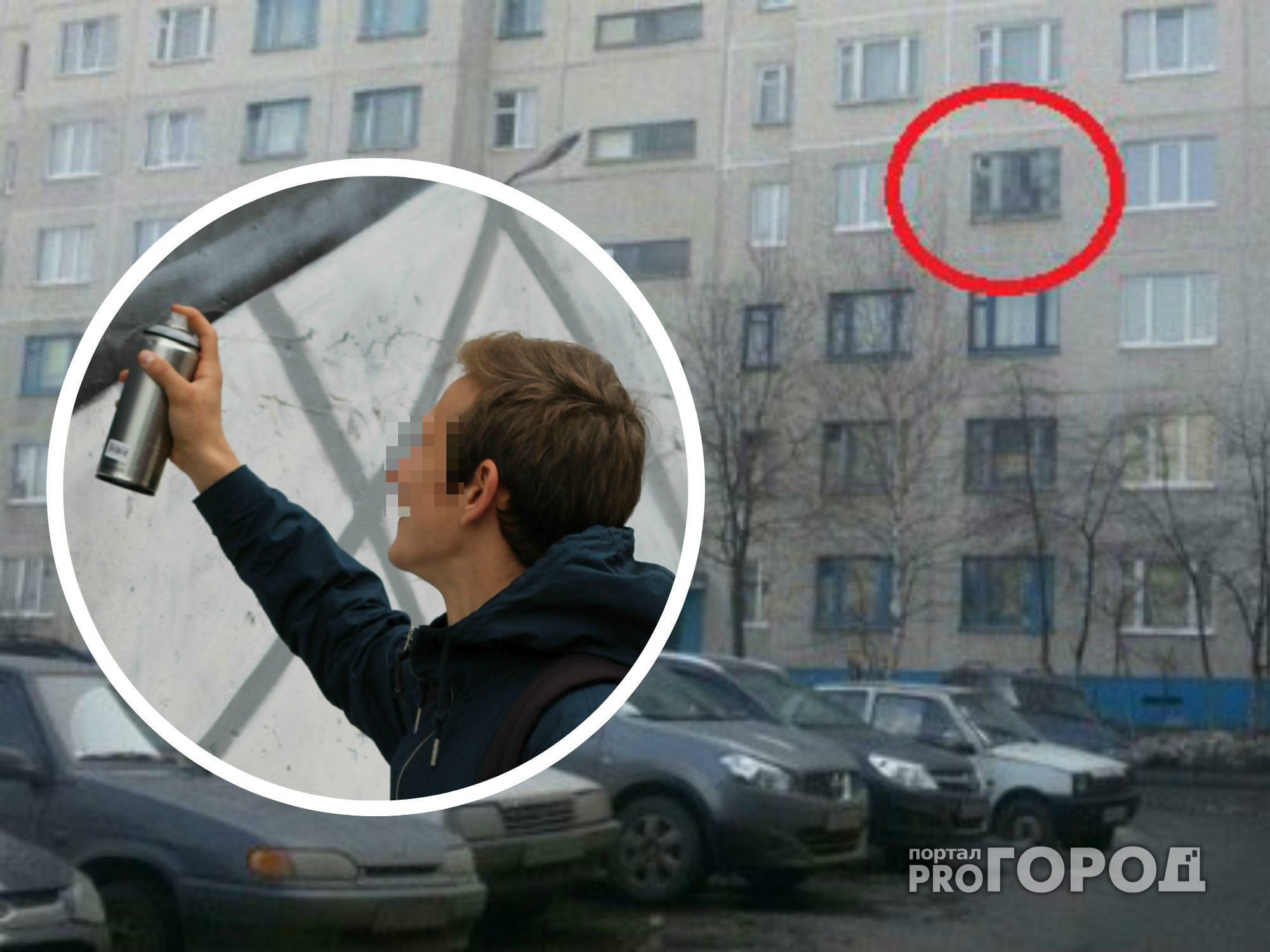 Житель Чебоксар рассказал, зачем нарисовал мужское достоинство на окне своего дома