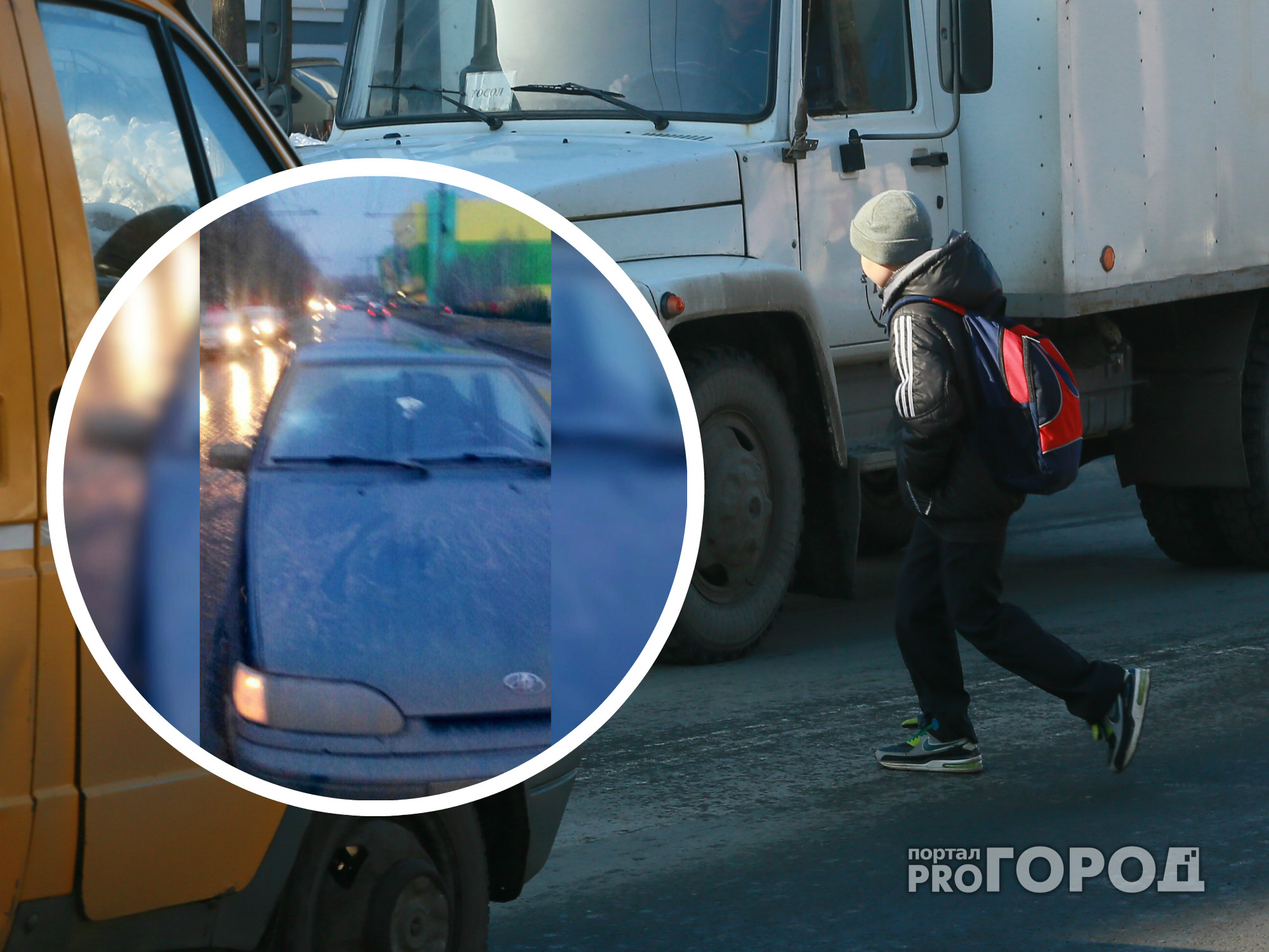В Чебоксарах ВАЗ-2114 сбил мальчика, который выбежал на дорогу
