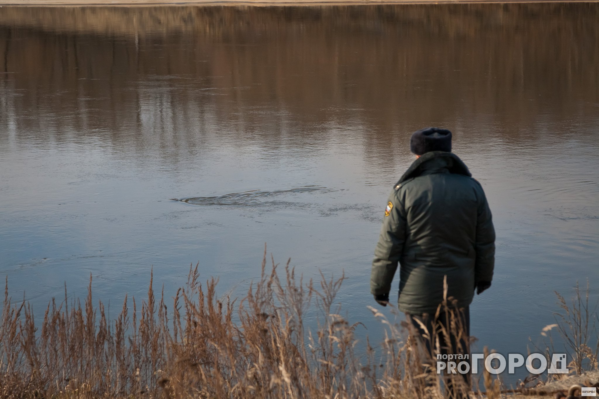 В Заволжье из озера достали тело пропавшего рыбака