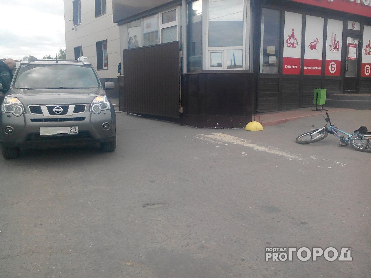 В Чебоксарах 12-летняя девочка на велосипеде попала под колеса «Ниссана»