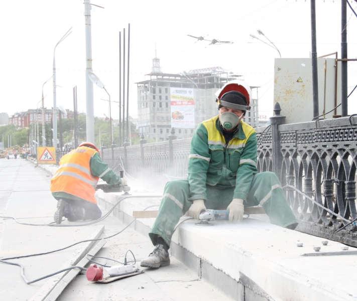 В Чебоксарах на новом мосту устроят парад тяжелой дорожной техники