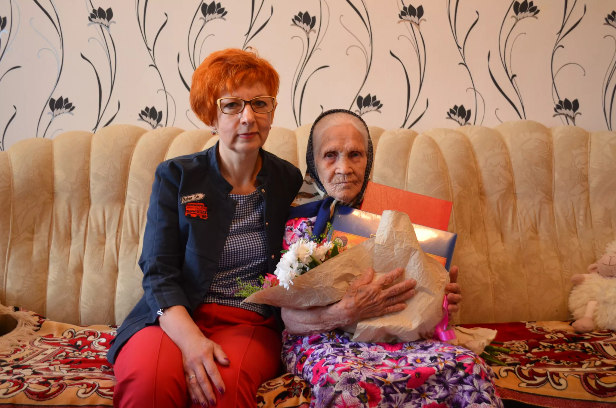 Фото к статье: Старейшая жительница Шумерли отпраздновала День рождения