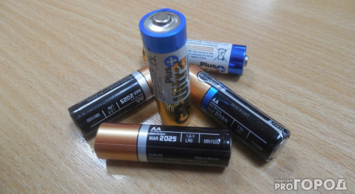 Сбербанк и "Pro Город" проводят сбор использованных батареек