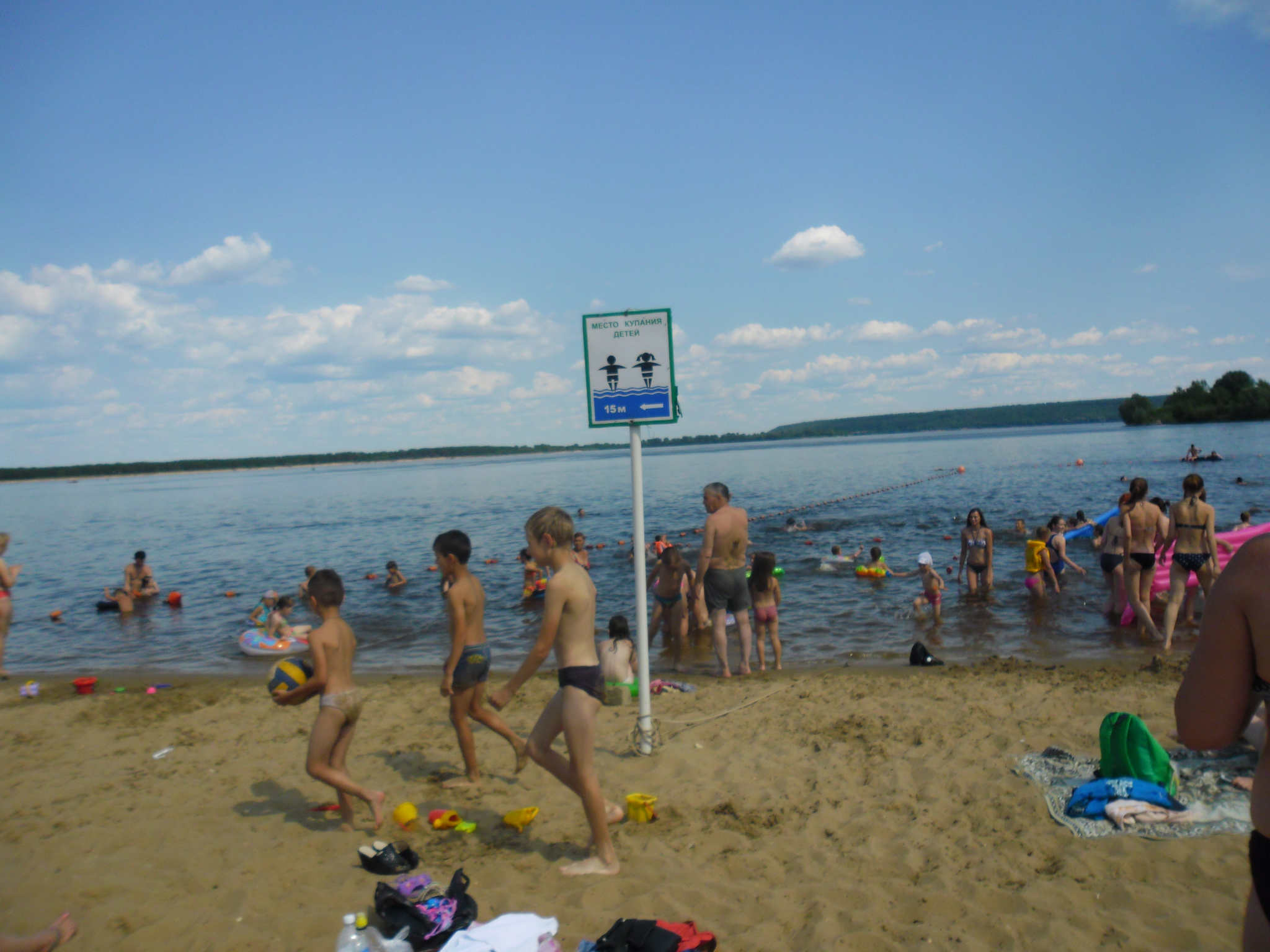 В Новочебоксарске на городском пляже запретили купаться