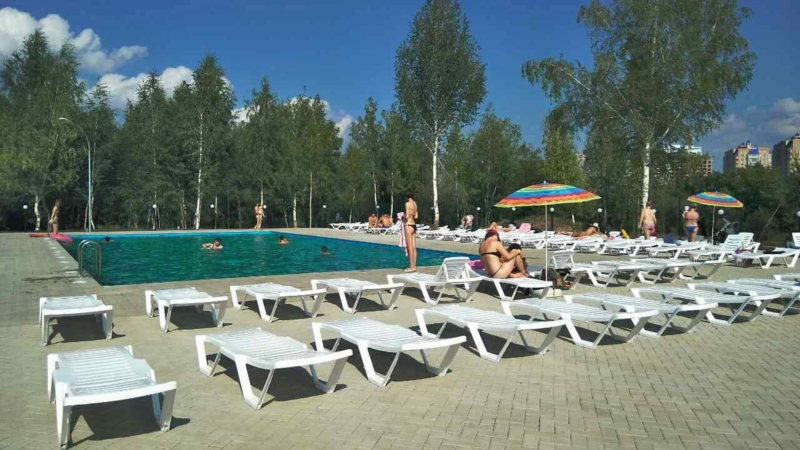В парке 500-летия Чебоксар открыли 5 бассейнов