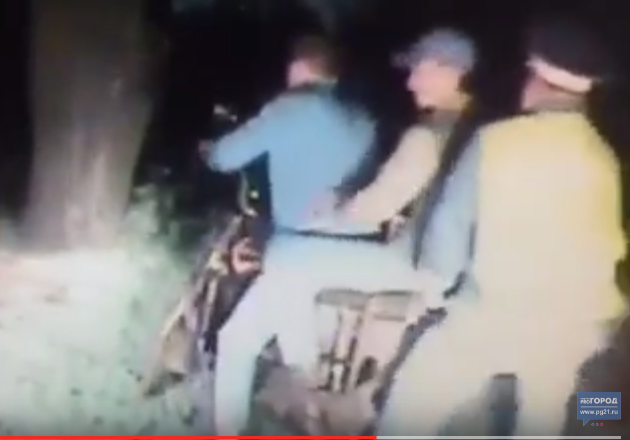 В сети появилось видео задержания пьяных мотоциклистов в Батырево