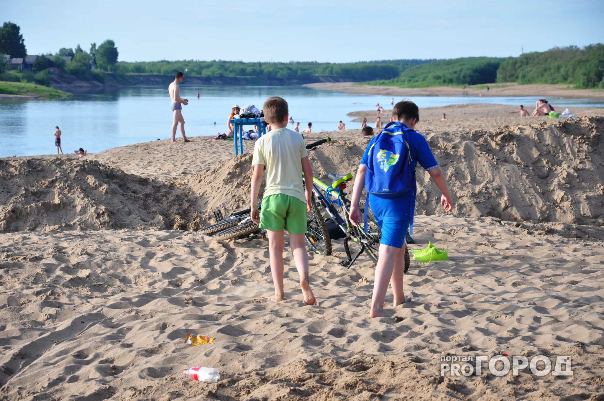 Фото к статье: В Алатыре 10-летний школьник вытащил из воды тонущего ребенка