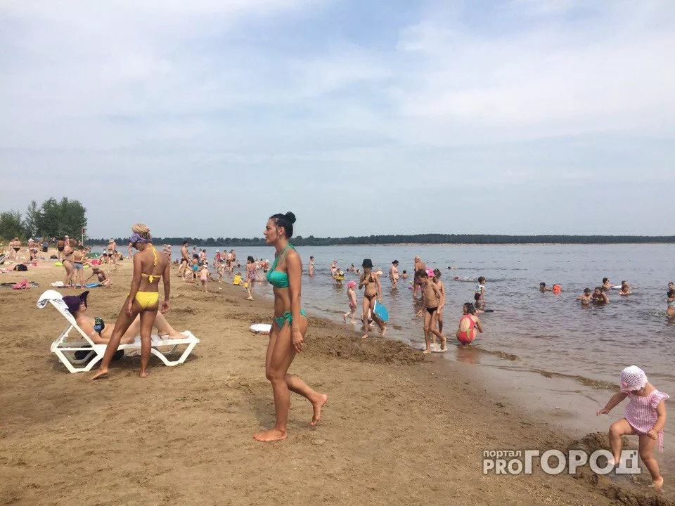 Фото к статье: Новочебоксарцам разрешили купаться на городском пляже