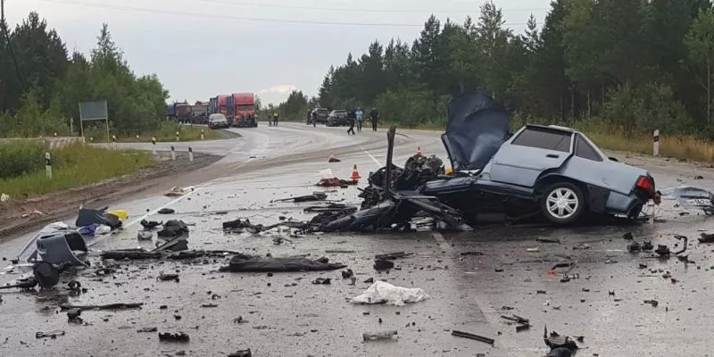 Фото к статье: В автокатастрофе под Сургутом погибла девушка из Чувашии