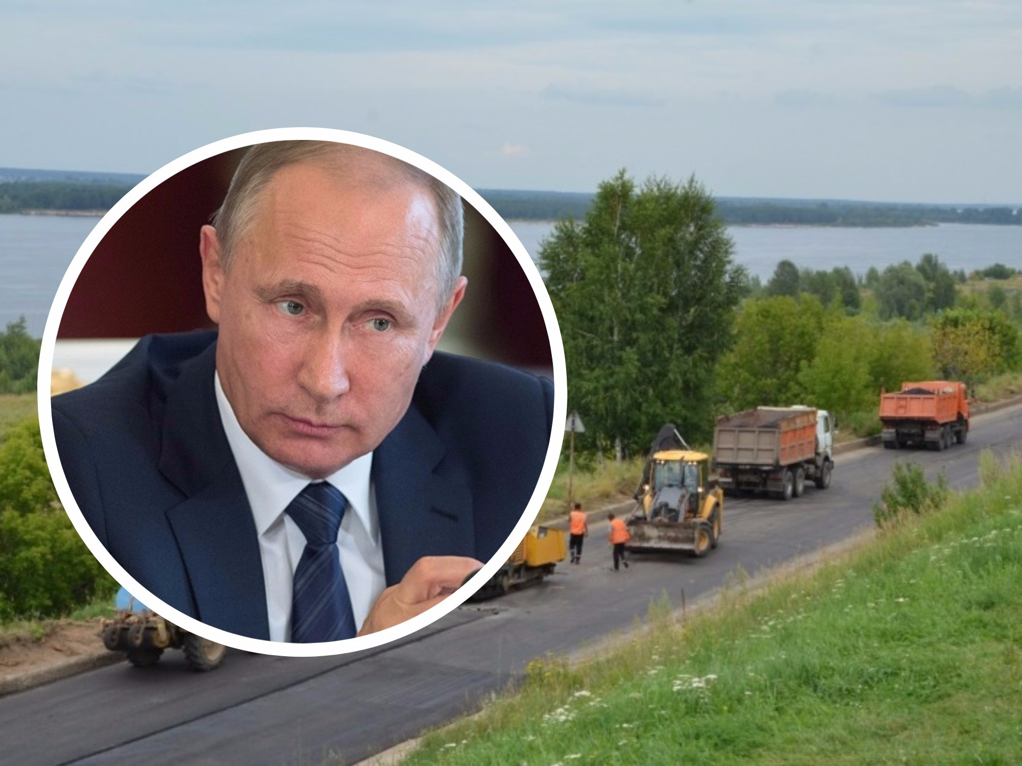 Путину рассказали о набережной в Новочебоксарске
