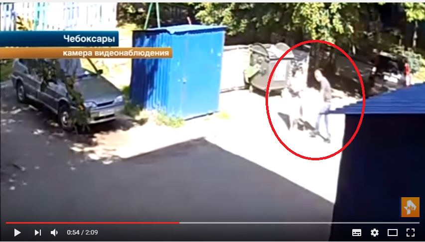 На РенТВ рассказали о чебоксарском грабителе с женской сумкой через плечо