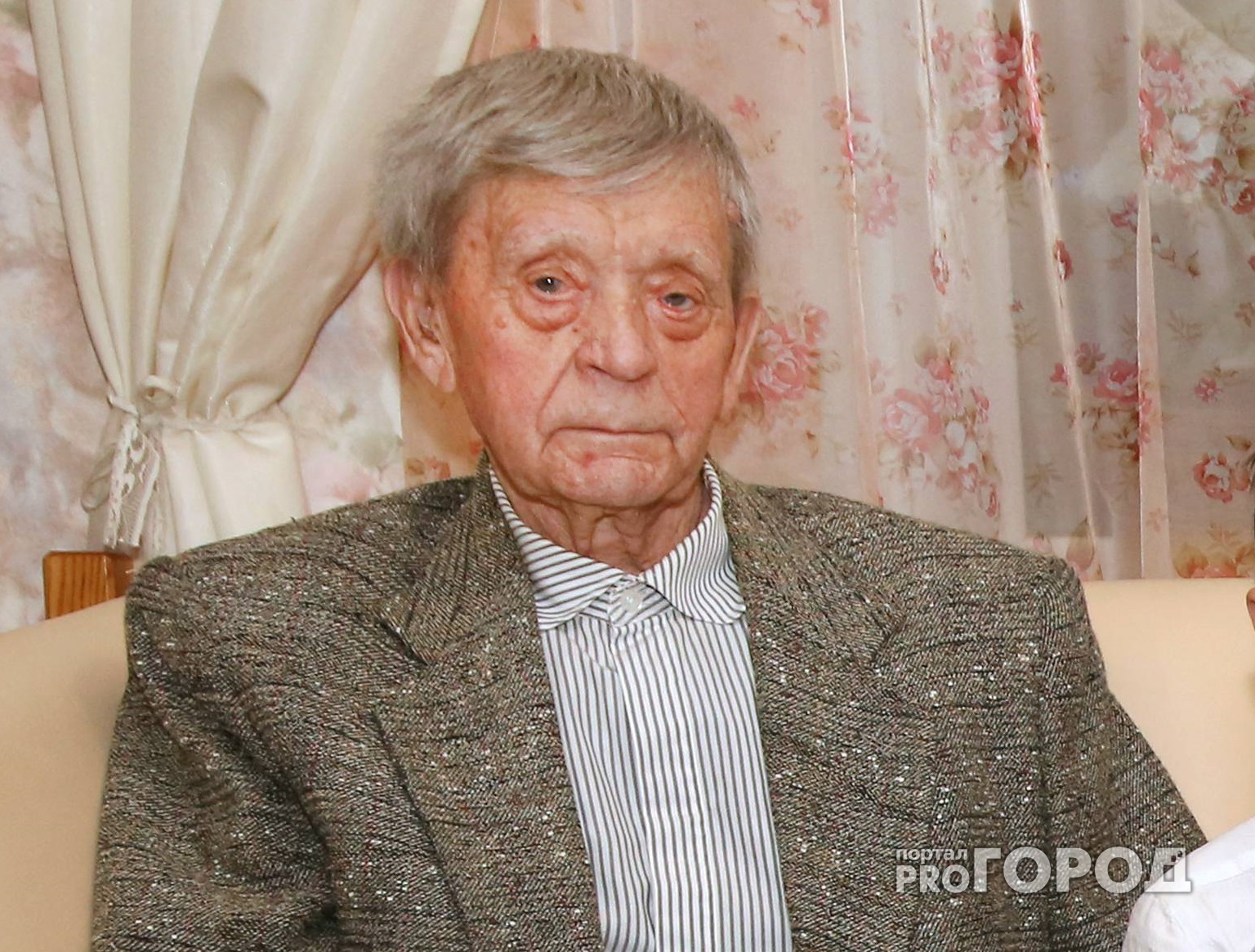 Житель Чебоксар накануне своего 100-го дня рождения раскрыл секрет долголетия