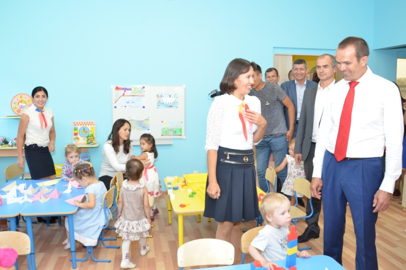 В Альгешево открылся детский садик с системой против побега