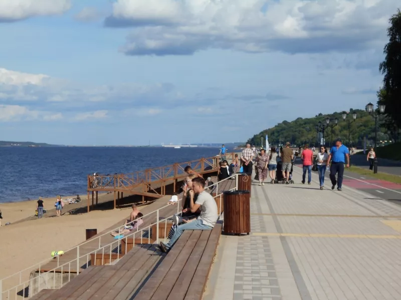 Фото к статье: Два миллиона человек отдохнуло на пляжах в Чебоксарах