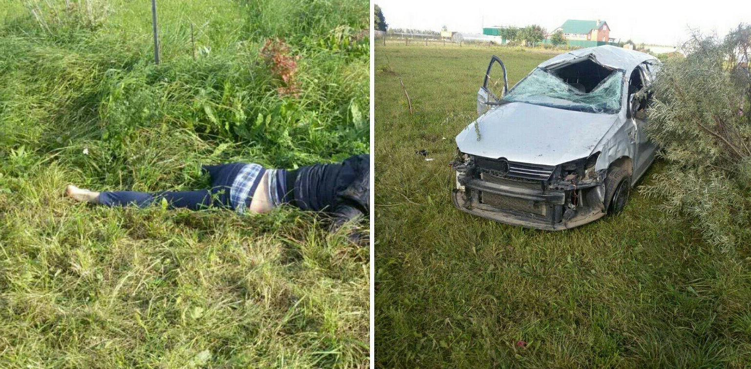 В Красноармейском районе пьяный водитель "Фольксвагена" разбился насмерть